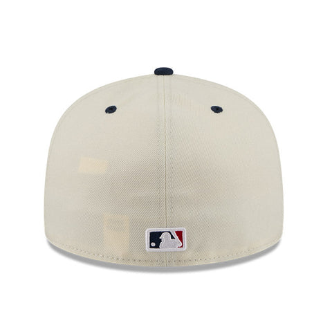 New Era 59Fifty 2026 MLB 4th of July Los Angeles Dodgers 250th Anniversary Patch Hat - White, Royal New Era