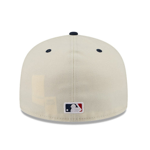 New Era 59Fifty 2026 MLB 4th of July Atlanta Braves 250th Anniversary Patch Hat - White, Navy