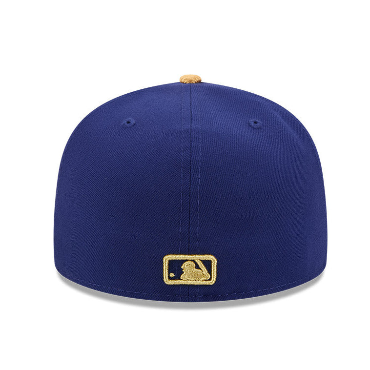 New Era 59Fifty Los Angeles Dodgers 2025 World Series Patch Gold