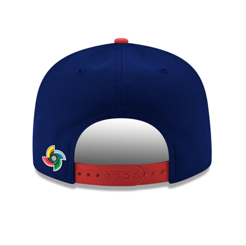 Pre-order New Era 9Fifty Youth Dominican Republic WBC 2026 Snapback Hat - Royal, Red New Era