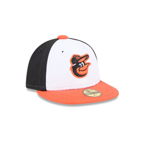 New Era 59Fifty Baltimore Orioles Mini Rail Home Hat - White, Black, Orange New Era