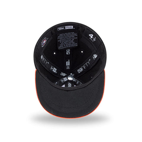 New Era 59Fifty Baltimore Orioles Mini Rail Home Hat - White, Black, Orange New Era