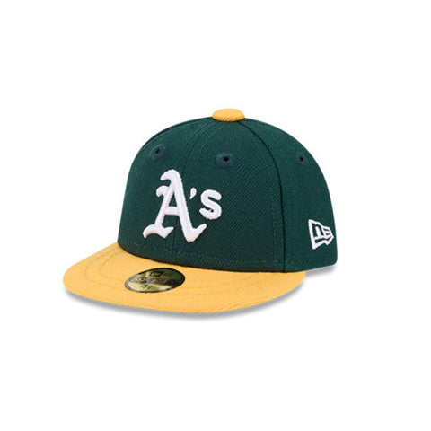 New Era 59Fifty Oakland Athletics Mini Home Hat - Green, Yellow New Era