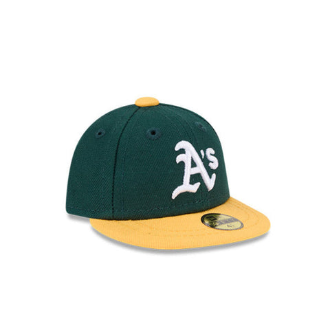 New Era 59Fifty Oakland Athletics Mini Home Hat - Green, Yellow New Era