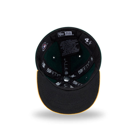 New Era 59Fifty Oakland Athletics Mini Home Hat - Green, Yellow New Era
