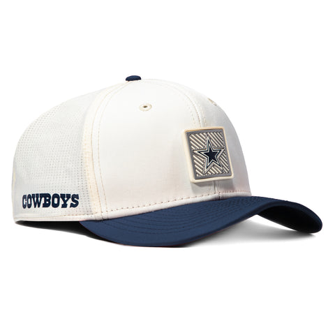 New Era 9Seventy 2026 Training Camp Dallas Cowboys Stretch-Snap Hat - White, Navy Dallas Cowboys
