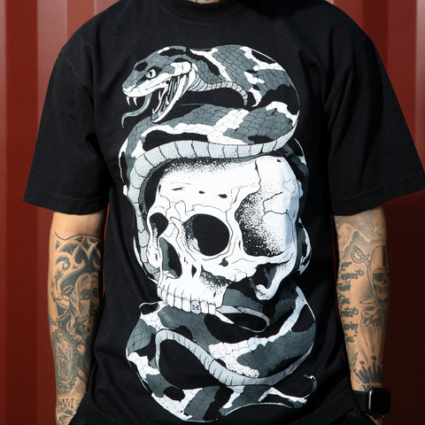 Hat Club Camo Skin Tee - Black Hat Club