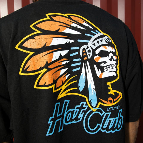 Hat Club Skull Chief Tee - Black Hat Club