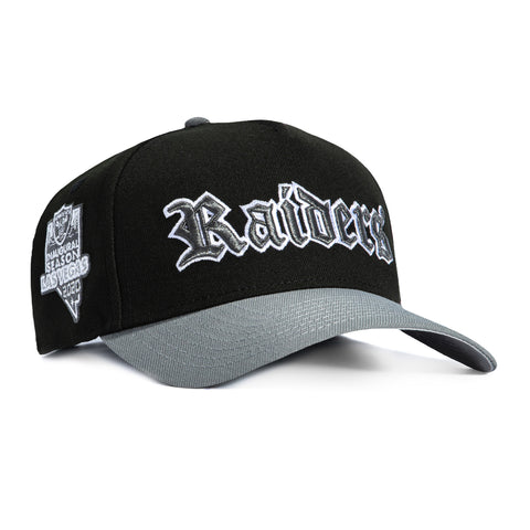 AF940 RAIDERS INAUG20 WORD 2T BLK/GPH New Era