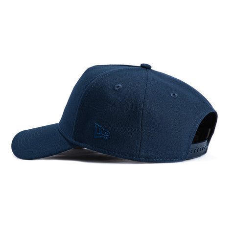 New Era 9Forty A-Frame Las Vegas Aviators Snapback LV Hat - Navy, White New Era
