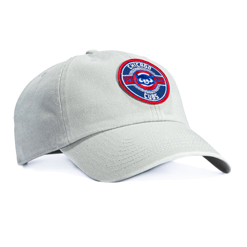 47 Brand Cleanup Chicago Cubs Circle Est. 1876 Patch Strapback Hat - Grey 47 Brand