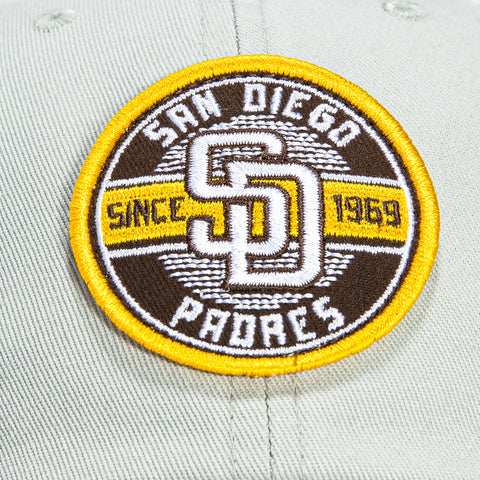 47 Brand Cleanup San Diego Padres Circle Est. 1969 Patch Strapback Hat - Grey 47 Brand