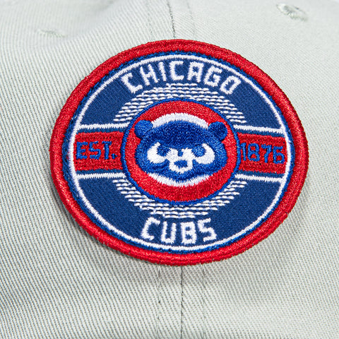 47 Brand Cleanup Chicago Cubs Circle Est. 1876 Patch Strapback Hat - Grey 47 Brand