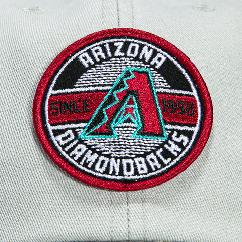 47 Brand Cleanup Arizona Diamondbacks Circle Est. 1998 Patch Strapback Hat - Grey 47 Brand