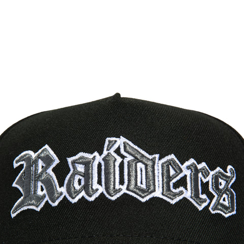 AF940 RAIDERS INAUG20 WORD 2T BLK/GPH New Era