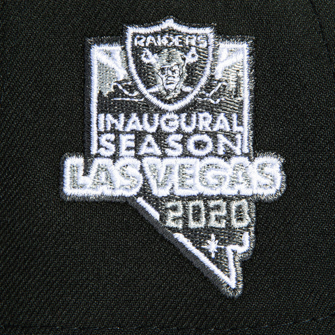 AF940 RAIDERS INAUG20 WORD 2T BLK/GPH New Era