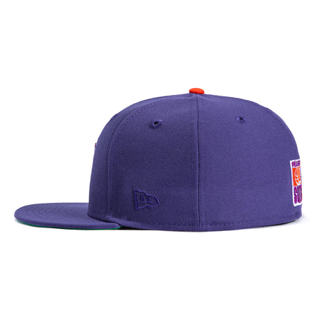 New Era 59Fifty Phoenix Suns 30th Anniversary Patch 1968 Alternate Hat - Purple New Era