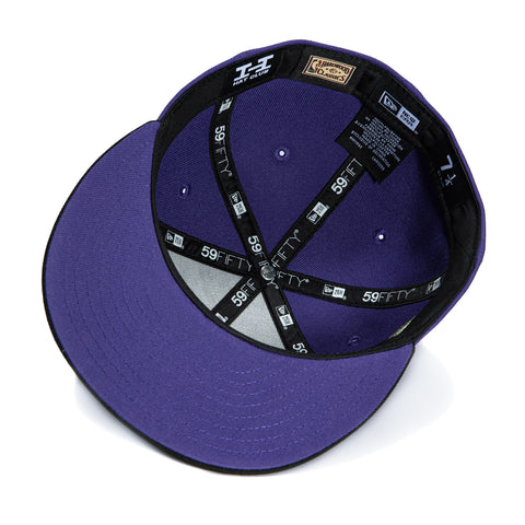 New Era 59Fifty New Orleans Pelicans 2014 All Star Game Patch Alternate Hat - Purple, Black, Light Green New Era