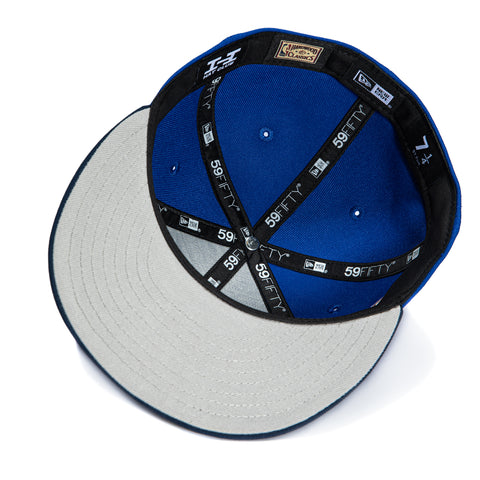 New Era 59Fifty Detroit Pistons 2004 NBA Finals Patch 2001 Alternate Hat - Royal, Navy New Era