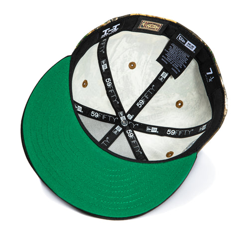 New Era 59Fifty Minnesota Timberwolves 35th Anniversary Patch 2008 Logo Hat - Realtree, Black New Era