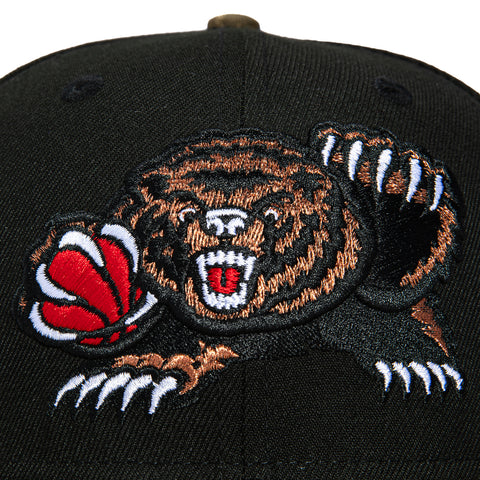 New Era 59Fifty Memphis Grizzlies Logo Patch 1995 Alternate Hat - Black, Realtree New Era