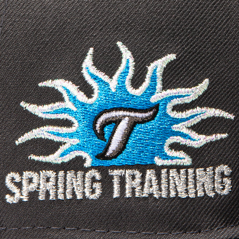 New Era 59Fifty Toronto Blue Jays Spring Training Patch 2004 Hat - Graphite, Black New Era