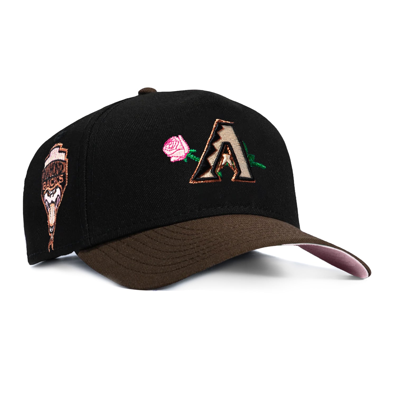 New Era 9Forty A-Frame Arizona Diamondbacks Inaugural Patch Rose