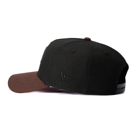 New Era 9Forty A-Frame Arizona Diamondbacks Inaugural Patch Rose Pink UV Snapback Hat - Black, Brown New Era