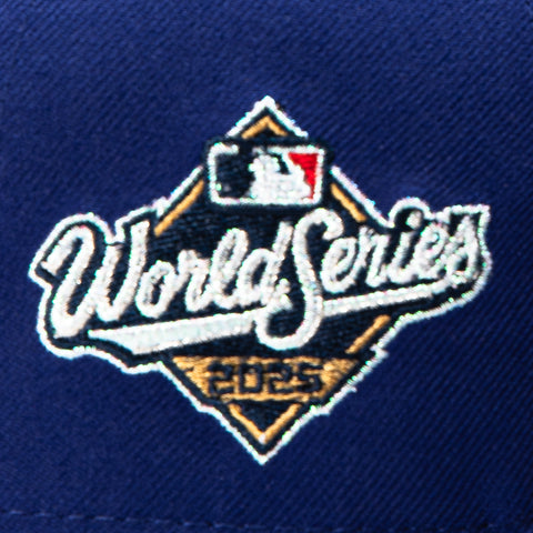 New Era 9Forty A-Frame Los Angeles Dodgers 2025 World Series Patch Snapback Hat - Royal New Era
