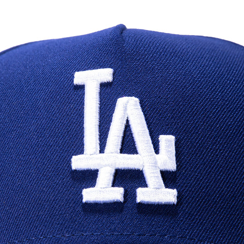 New Era 9Forty A-Frame Los Angeles Dodgers 2025 World Series Patch Snapback Hat - Royal New Era