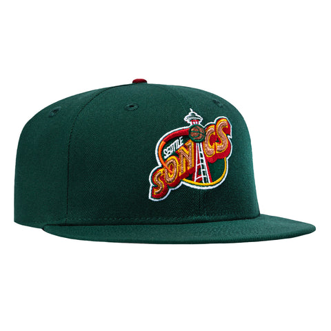 New Era 59Fifty Seattle Sonics 1975 Hat - Green New Era
