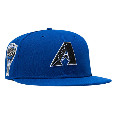 New Era 59Fifty Arizona Diamondbacks Inaugural Patch A Hat - Royal, Black, White New Era