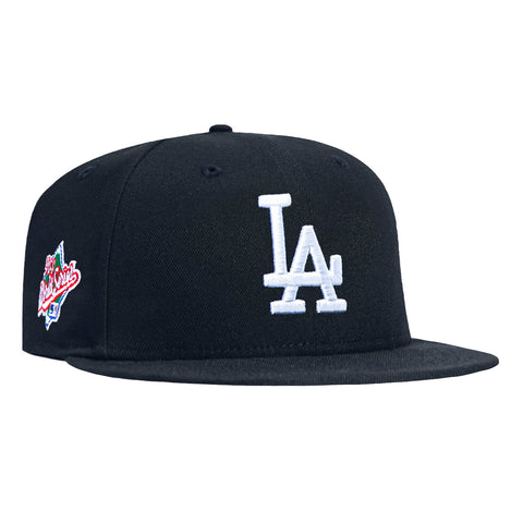New Era 59Fifty Los Angeles Dodgers 1988 World Series Patch Hat - Navy, White New Era
