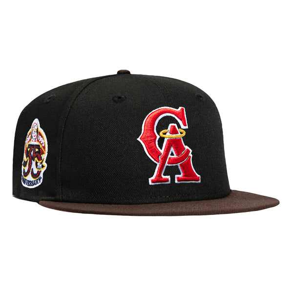 【海外限定品】NEW ERALos Angeles Angels 59FIFTY New Era 59Fifty Los Angeles Angels 35th Anniversary Patch Hat