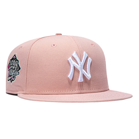 5950 YANKEES WS99 PNK/WHT New Era