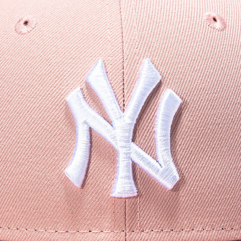5950 YANKEES WS99 PNK/WHT New Era