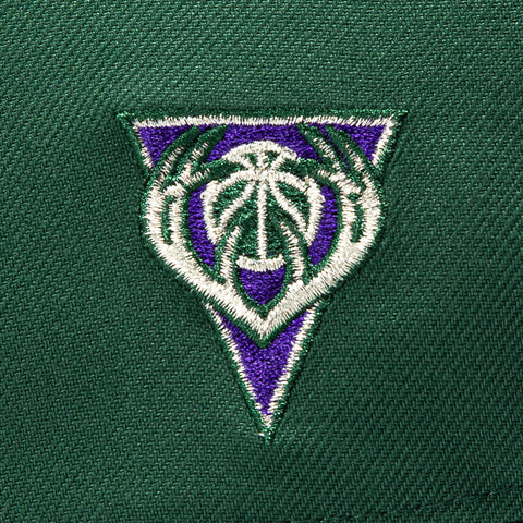New Era 9Forty A-Frame Milwaukee Bucks 1993 Logo Patch Snapback Hat - Green, Realtree New Era