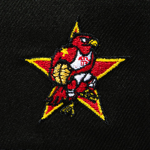 New Era 9Forty A-Frame Atlanta Hawks Logo Patch Snapback Hat - Black, Realtree New Era