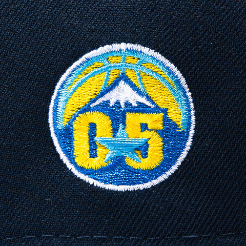 New Era 9Forty A-Frame Denver Nuggets 2005 All Star Game Patch Snapback Hat - Navy, Realtree New Era