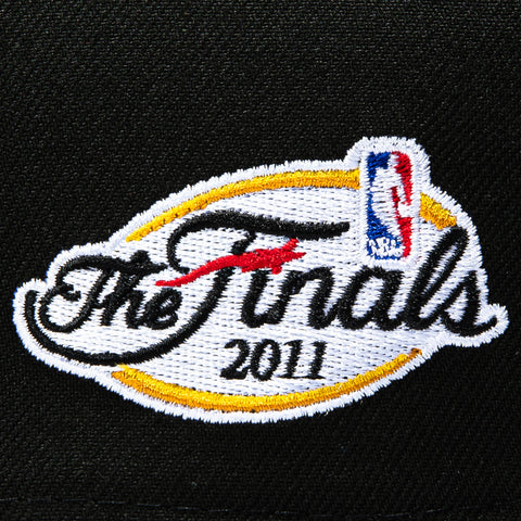 New Era 9Forty A-Frame Dallas Mavericks The Finals 2011 Patch Snapback Hat - Black, Realtree New Era