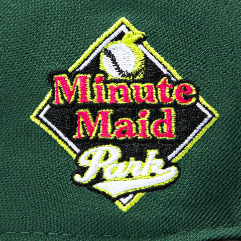 New Era 59Fifty Citrus Houston Astros Minute Maid Park Patch Hat - Green, Black New Era
