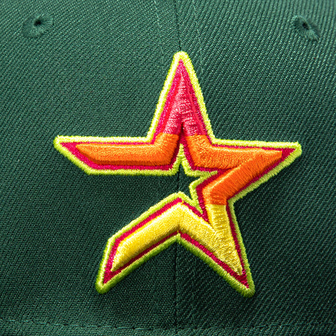 New Era 59Fifty Citrus Houston Astros Minute Maid Park Patch Hat - Green, Black New Era