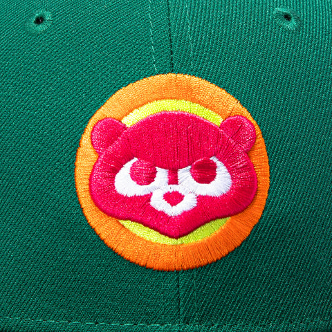 New Era 59Fifty Citrus Chicago Cubs 1990 All Star Game Patch 1979 Hat - Green New Era