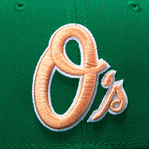 New Era 59Fifty Citrus Baltimore Orioles 1994 All Star Game Patch Alternate Hat - Kelly, Green New Era