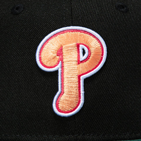 New Era 59Fifty Citrus Philadelphia Phillies 1996 All Star Game Patch Hat - Black, Green New Era