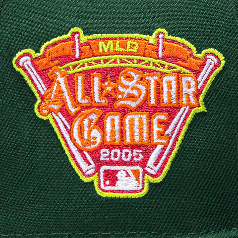 New Era 59Fifty Citrus Detroit Tigers 2005 All Star Game Patch Gradient Hat - Green, Green New Era