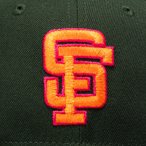 New Era 59Fifty Citrus San Francisco Giants 1984 All Star Game Patch Hat - Green, Orange New Era