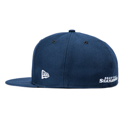 New Era 59Fifty Seattle Seahawks 2026 Super Bowl Champions Patch Hat - Navy New Era