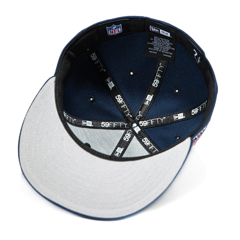 New Era 59Fifty Seattle Seahawks 2026 Super Bowl Champions Patch Hat - Navy New Era