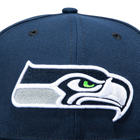 New Era 59Fifty Seattle Seahawks 2026 Super Bowl Champions Patch Hat - Navy New Era